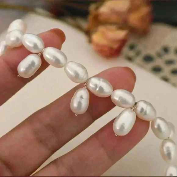 ✨✨ Luxurious Freshwater  Pearls Necklace ✨✨ for stylish ladies ✨✨✨ - Picture 10 of 11